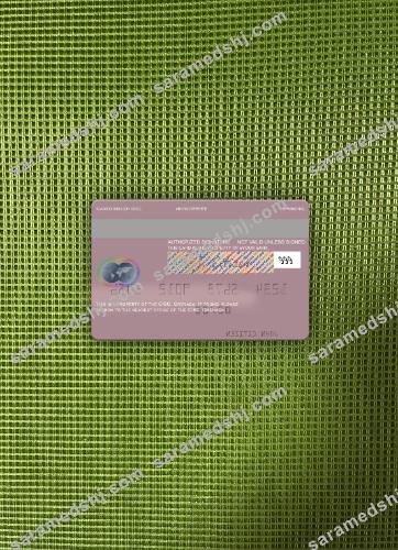 Grenada CBIC mastercard photolook back